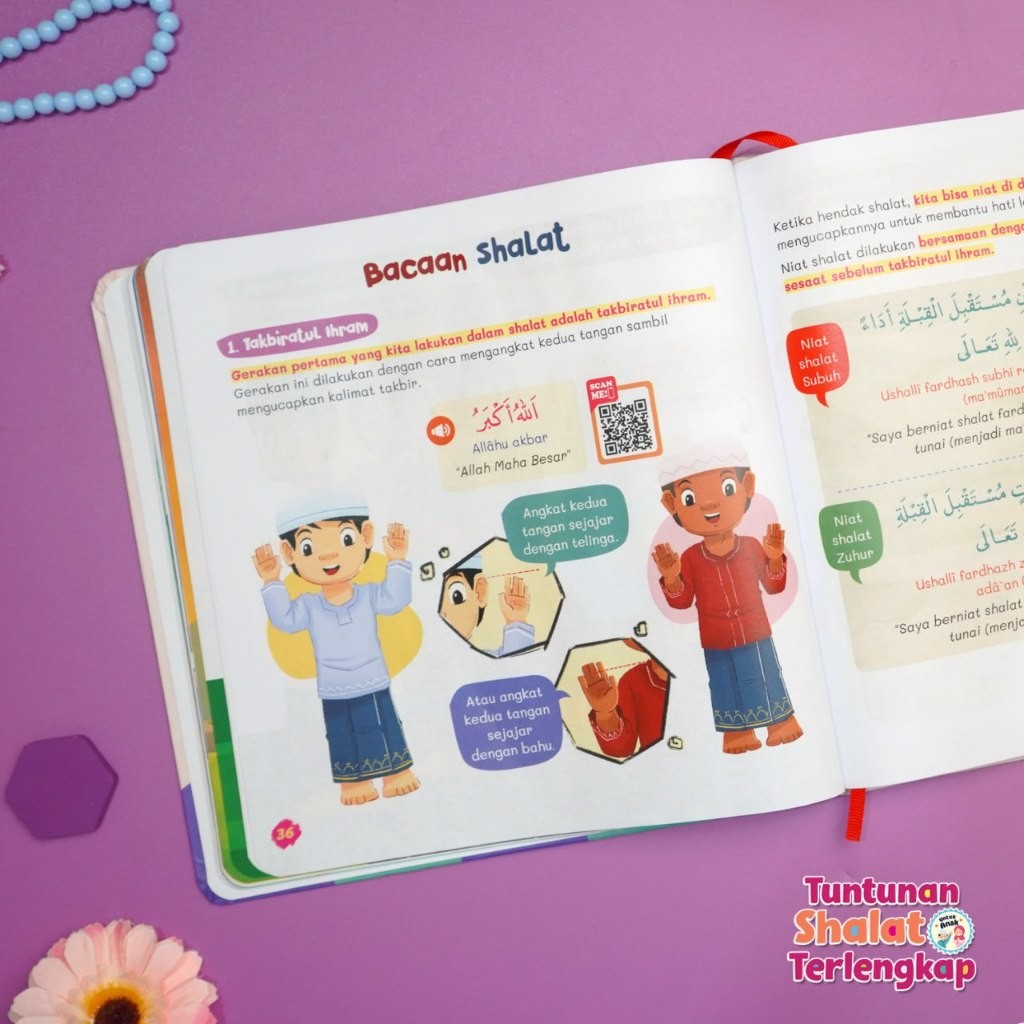Ziyadbooks - Tuntunan Shalat Terlengkap Untuk Anak - Buku Sholat Anak Bergambar Lengkap