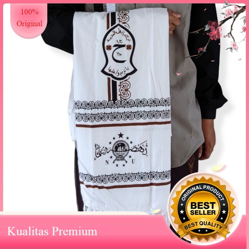 Sorban Rida Nu Putih Panjang Kombinasi Trompa Majelis Rosul Surban Habib