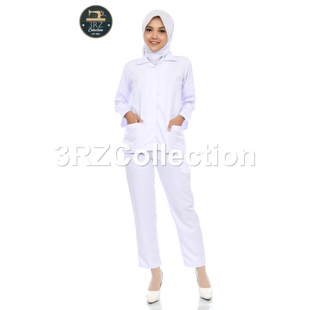 New Seragam Dinas Putih Perawat Wanita Baju Putih Dinas Pns Wanita Seragam Pdh Pns Putih Wanita Terb