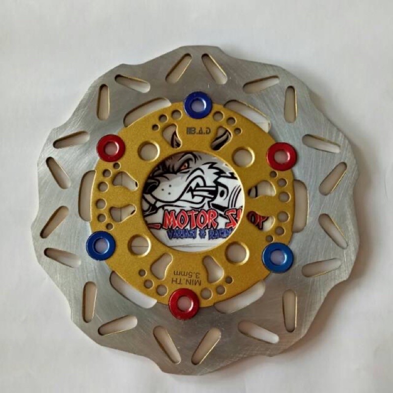 HERBERTSHOP Piringan Cakram Depan atau Cakram Belakang Supra X 125 Karisma Variasi Racing Rear Disc 