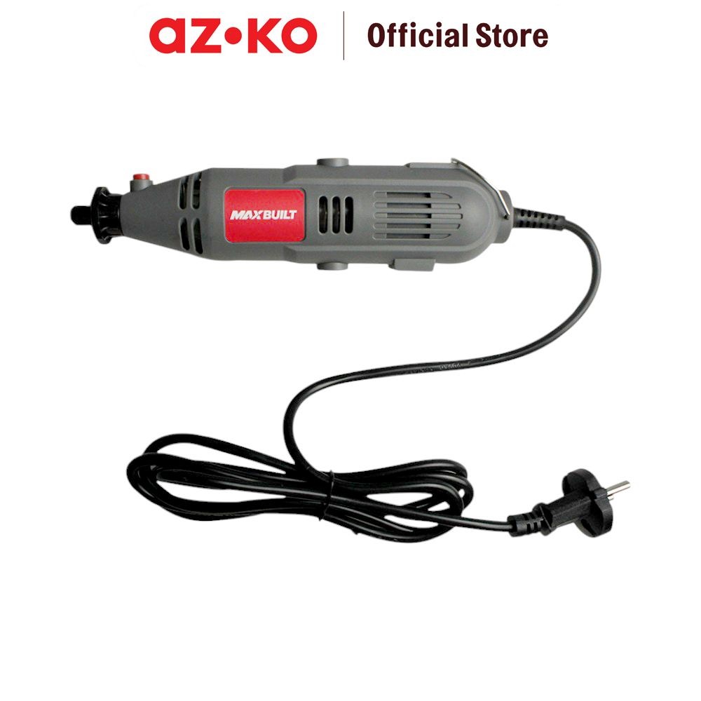 AZKO Maxbuilt Set Gerinda Elektrik Multifungsi 135 watt - Abu-Abu Mesin Penghalus Perkakas Peralatan