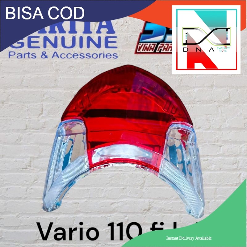 mika lampu stop Vario 110 fi k46 kaca lampu stop Vario 110 injeksi