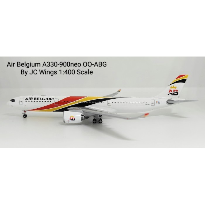 Miniatur Pesawat Terbang Air Belgium A330-900neo OO-ABG  JC Wings 1:400 Diecast Aircraft