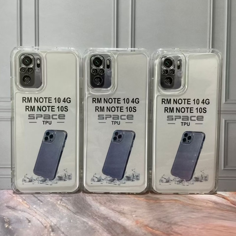 Silikon Case Space Redmi Note 10 4G Redmi Note 10 5G Redmi Note 10s Redmi Note 10 Pro Casing Bening 