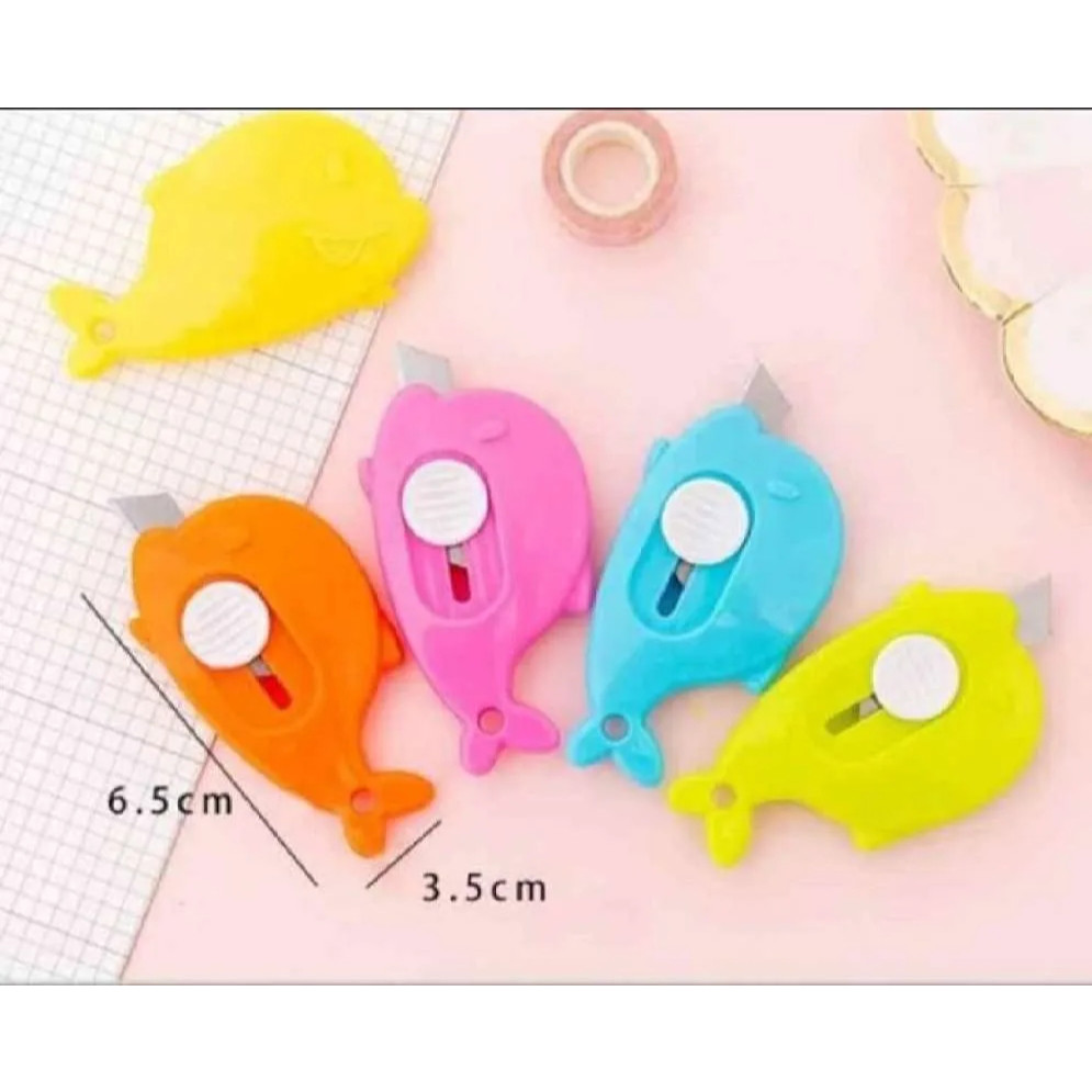 

CUTTER MINI MOTIF DOLPHIN LUMBA-LUMBA PISAU MINI PEMBUKA PAKET/UNBOXING