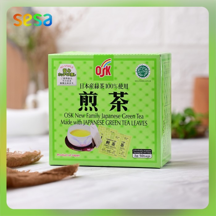 OSK Japanese Green Tea Original - Teh Hijau 75 G