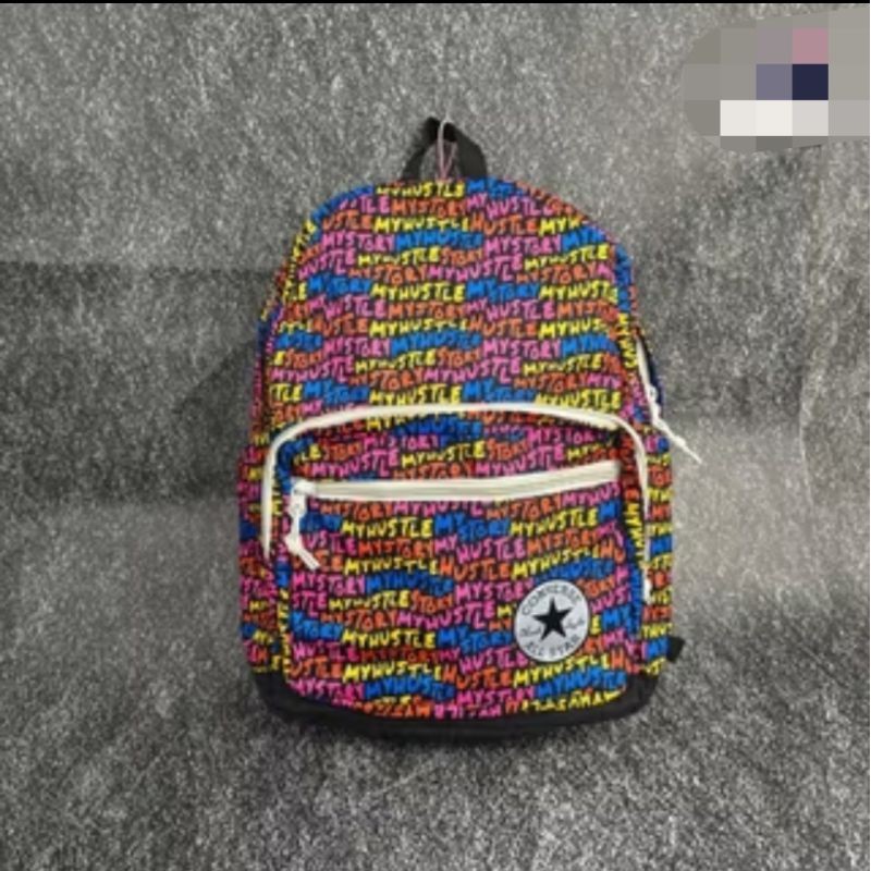 TAS CONVERSE MOTIF HUSTLE ART