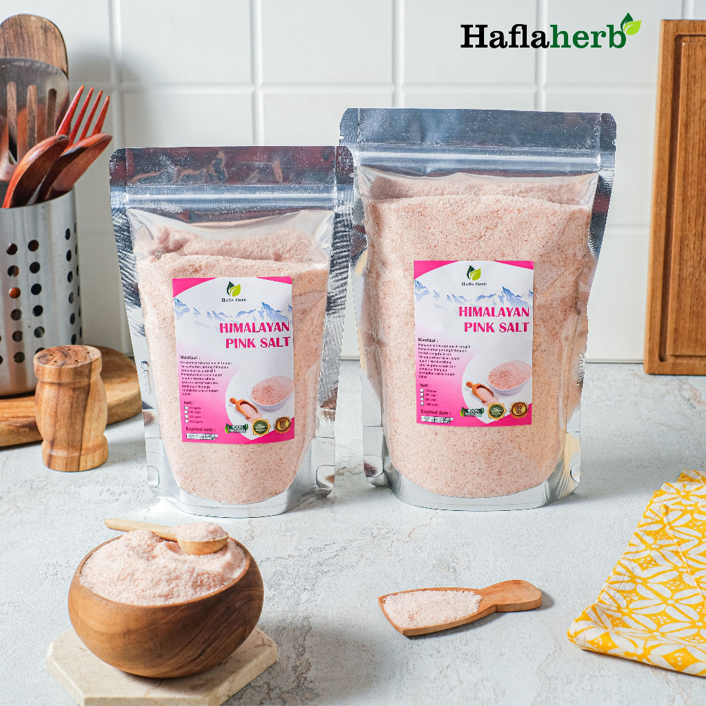 

Garam Himalaya Original 500 gram Asli Organik Garem Himalayan Salt Himsalt Organic MPASI