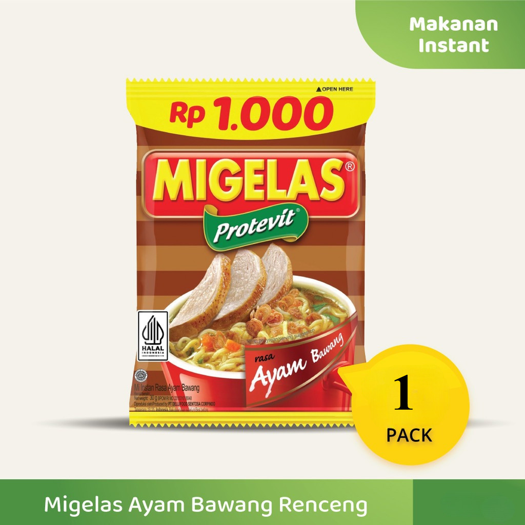 

Migelas Ayam Bawang 1 Sachets