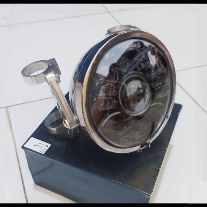 Set Lampu Daymaker Biled 5,75 Inch Set Batok L2G Set Kupingan Cnc