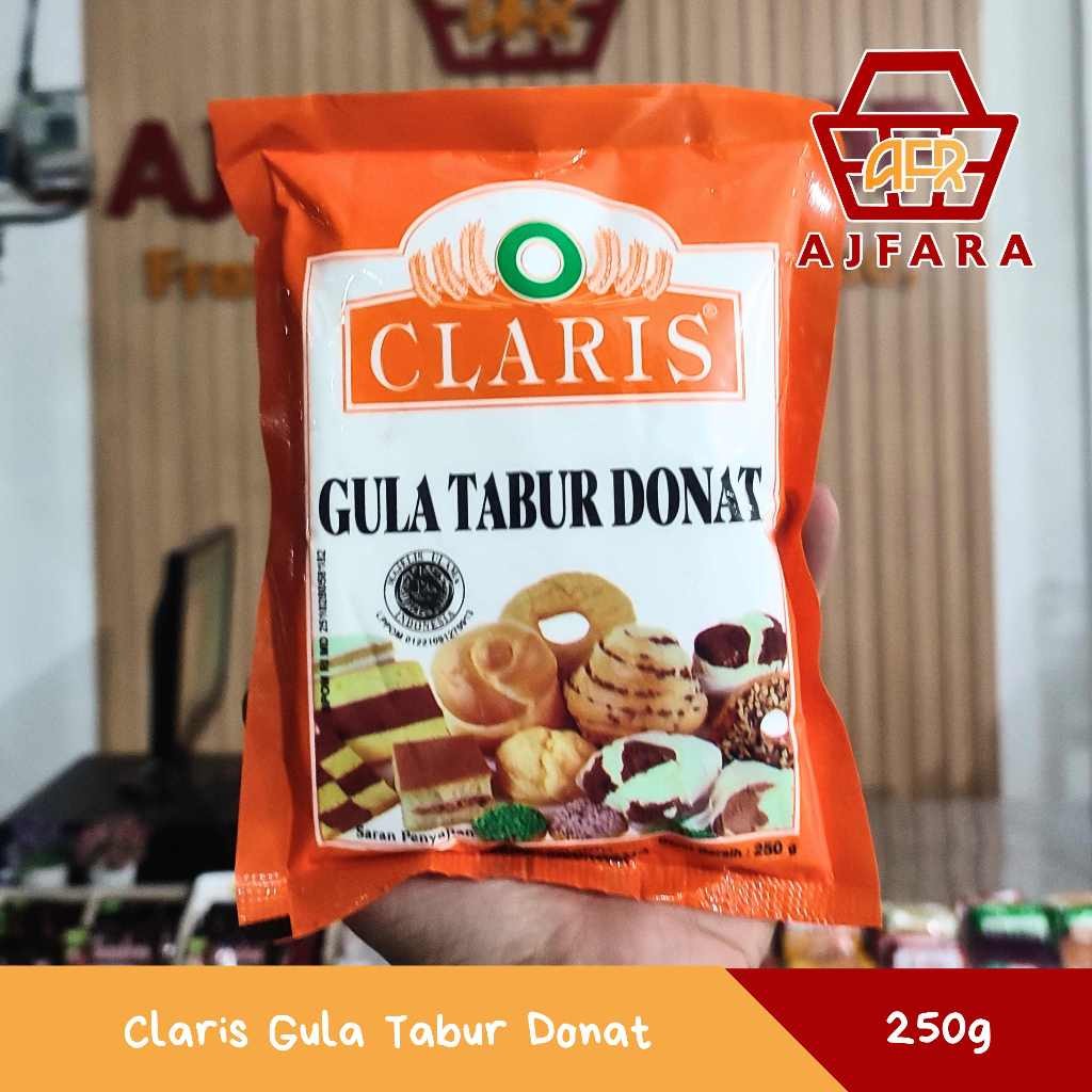 

Gula Tabur Donat Claris 250 gram