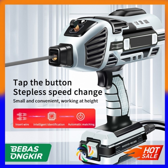 Mesin Las Listrik Portable Pistol Las Tangan 4,6 KW 220V
