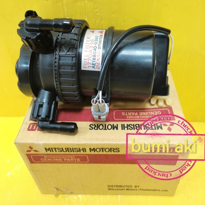 RUMAH POMPA SOLAR RUMAH FILTER SARUNGAN SOLAR ATAU FUEL FILTER ASSY MITSUBISHI ALL NEW TRITON KL3T 2