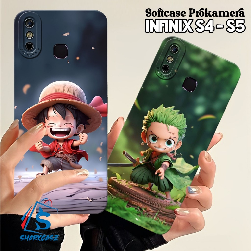 Case Infinix S4 / 3 PLUS / S5 / S5 LITE / Smart 4 / 5 / 6 / 7 / 8 / 9 Motif Anime Naruto - Casing In