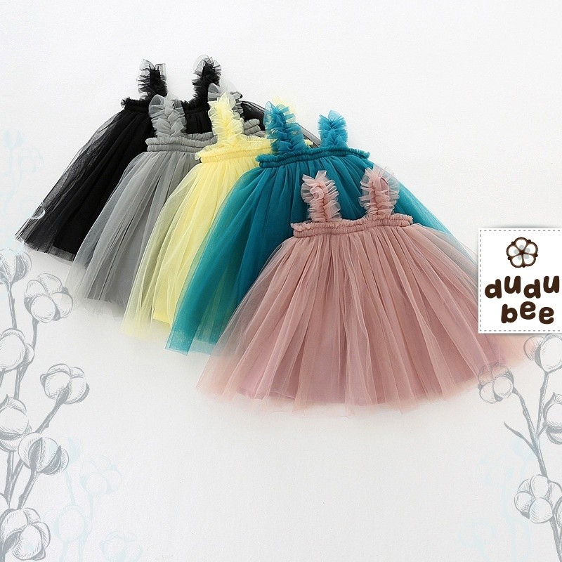 Dress Pesta Aqiqah Gaun Ulang Tahun Bayi Anak perempuan TUTU Import Mewah Model Korea