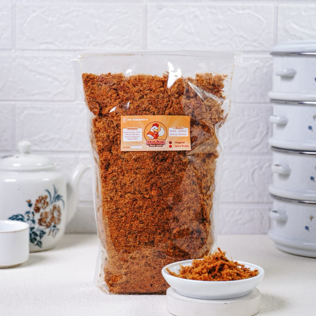 

sale[ABON ASLI JOGJA AYAM 1KG] ORIGINAL & EKSTRA PEDAS ENAK MANIS GURIHterlaris