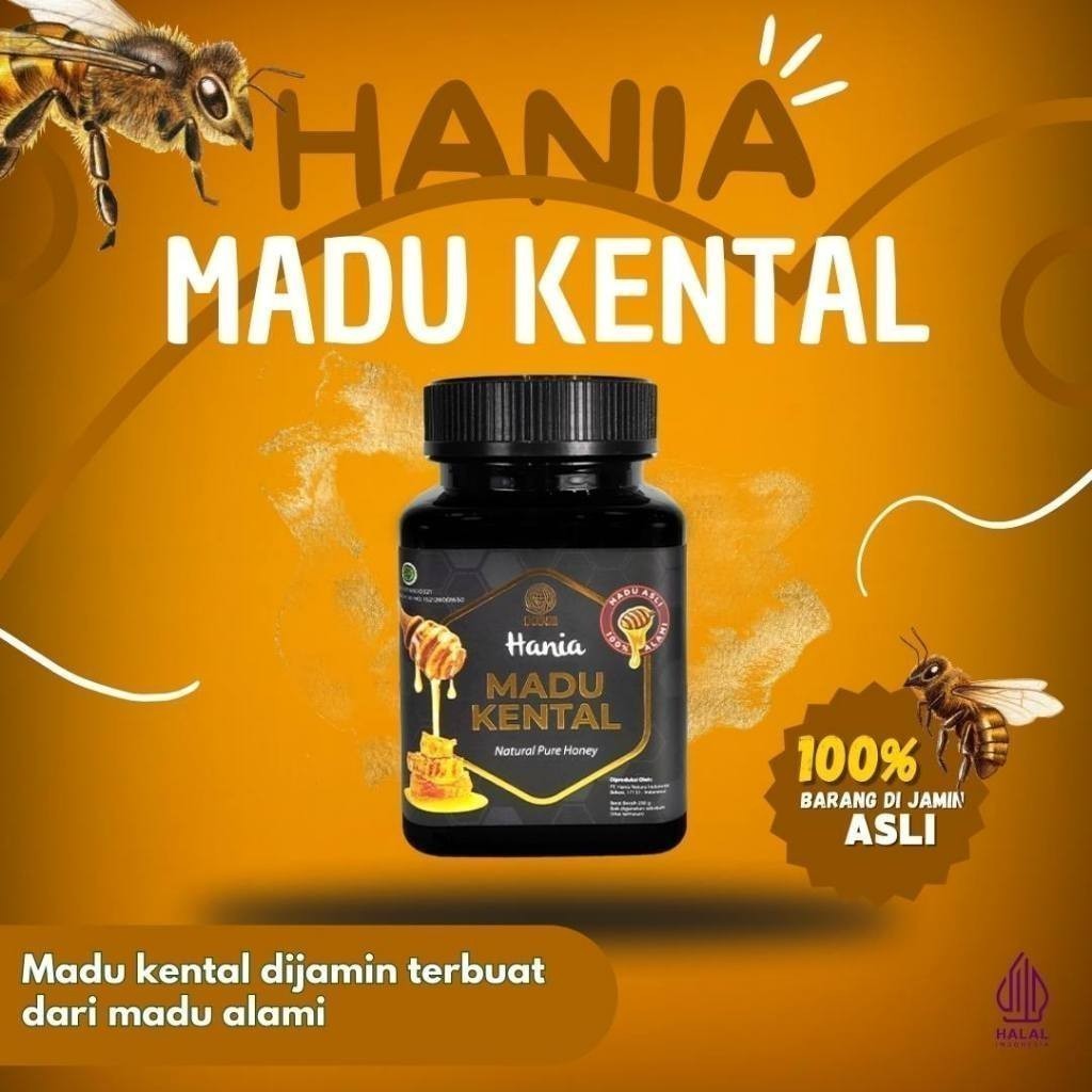 

TERMURAH Madu Kental Hania- HNI HPAI - Murni Dari Nectar Buah Longan Rendah Kadar Air VS24