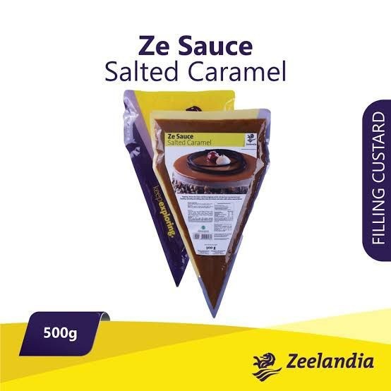 

New Arrival Ze Sauce Salted Caramel 500gram Zeelandia