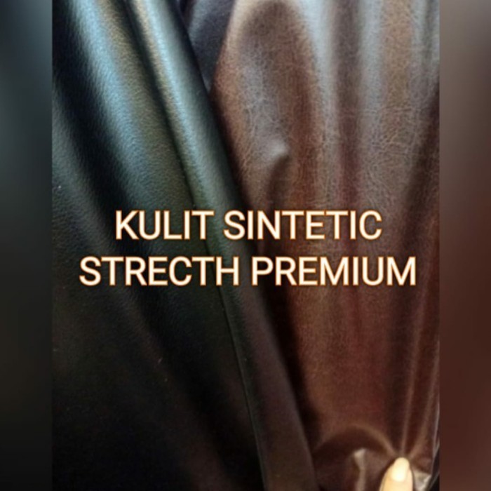 ✨LARIS✨ -bahan kain kulit sintetis/kulit strech premium