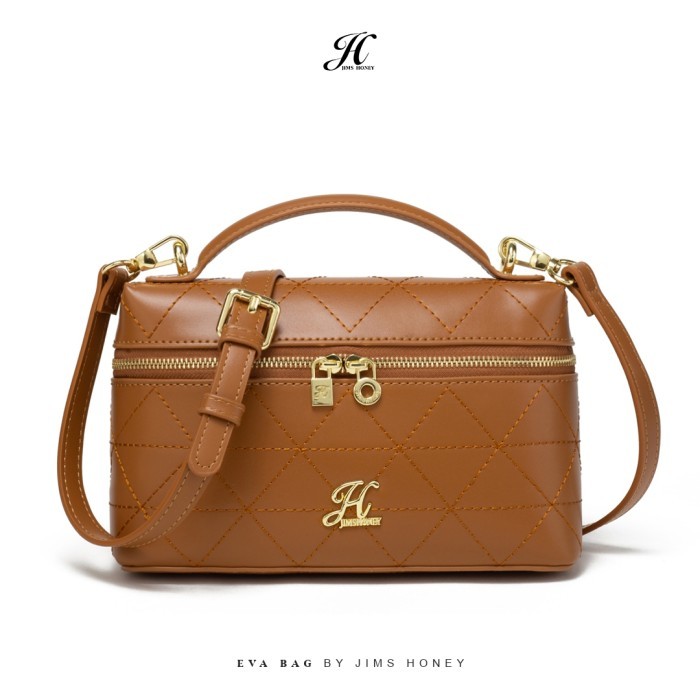 ✨W.H.Sw✨ - TERBARU JIMS HONEY TAS SELEMPANG WANITA EVA BAG - CARAMEL