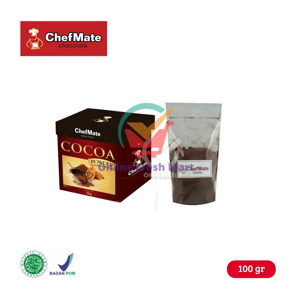 

Chefmate Cocoa Powder (100 gr) - Online Fresh Mart Denpasar