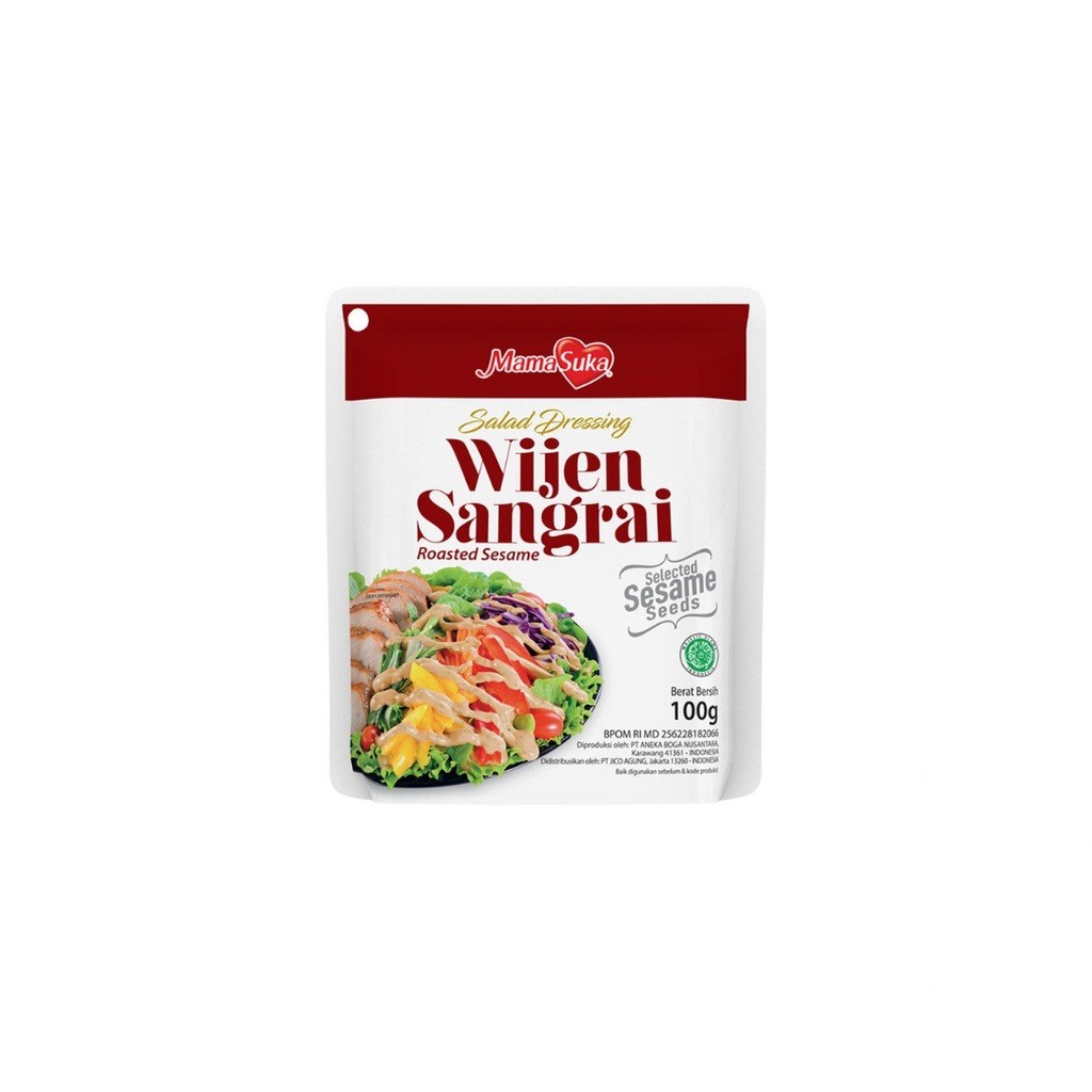 

✨ TOMOTOSTORE ✨ MAMASUKA Salad Dressing Wijen Sangrai Roasted Sesame 100 gr
