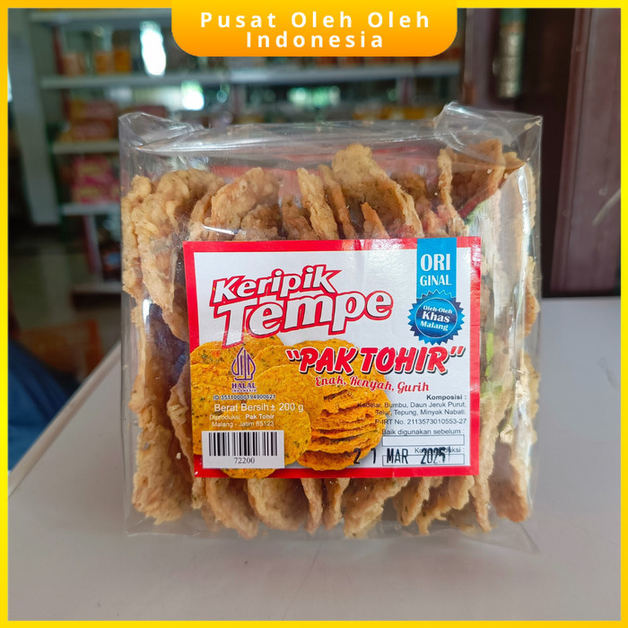 

Keripik Tempe Malang Pak Tohir Khas Oleh Oleh Enak Renyah