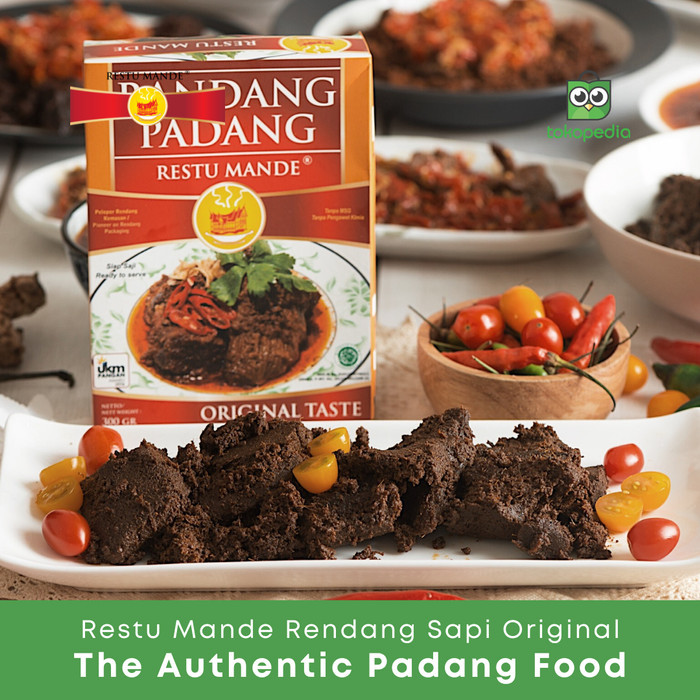 

✨TERLARIS -[Favorit] Rendang Kemasan Restu Mande : Rendang Sapi 300gr