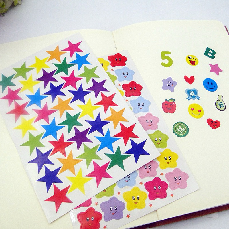 

LOMOTOYZ stiker motovasi anak PERFECT STAR STICKER/ stiker bintang/ reward stiker