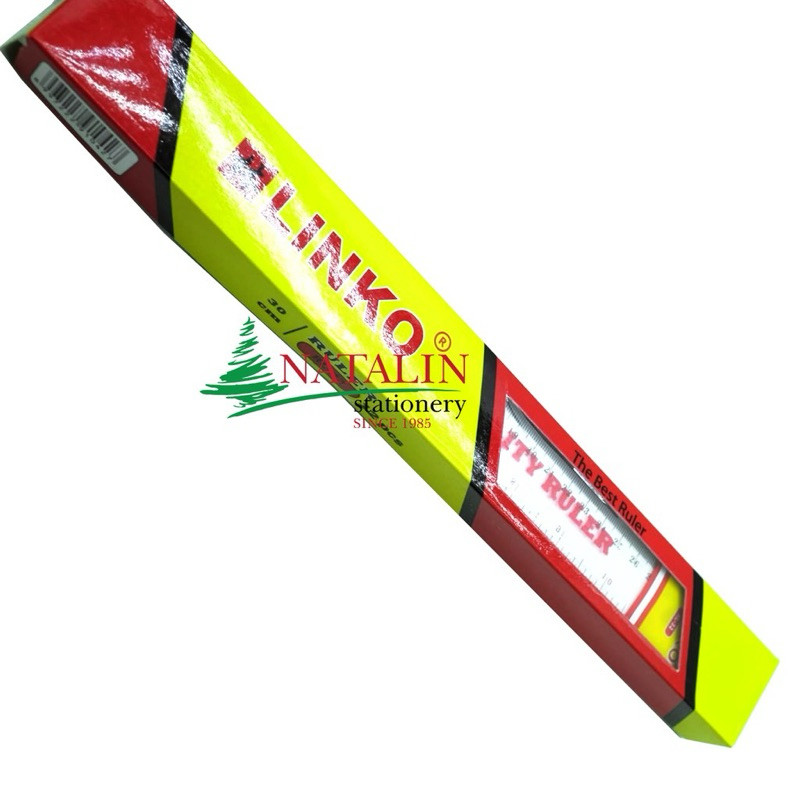 

Penggaris Plastik 30cm LINKO Transparan / Bening TI