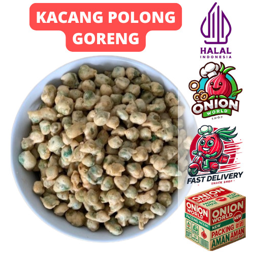 

UWD Kacang Polong Hijau Kacang Ijo Goreng Kacang Polong 500gr Kacang Goreng Kacang Hijau Super