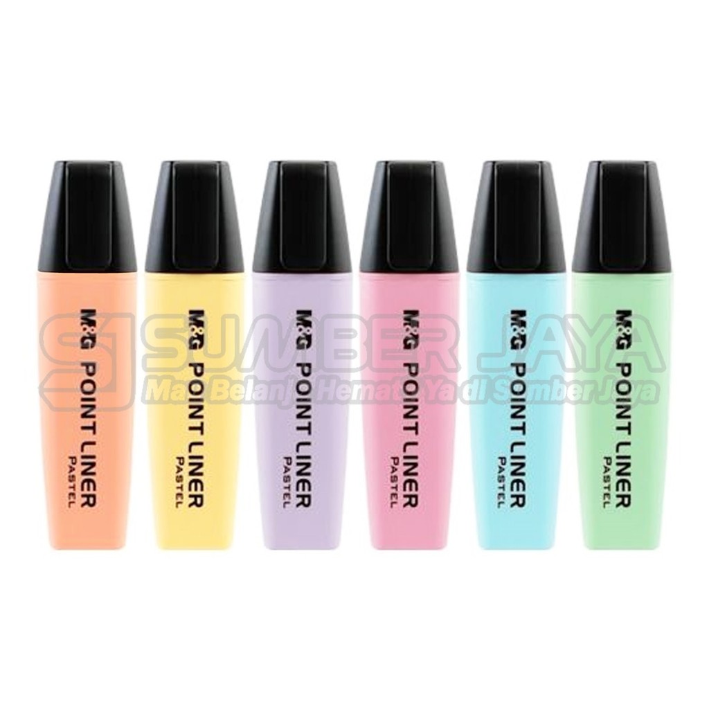

Stabilo Highlighter Pastels Set M&G AHM21579 Colorful Textliner Point Liner Set Isi 48 Pcs