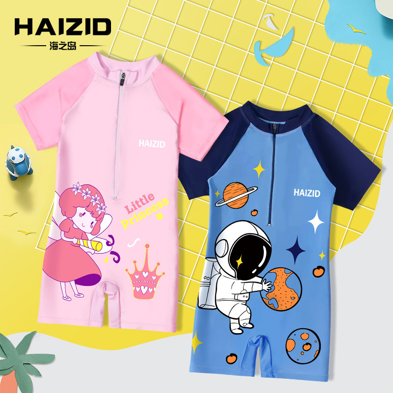 Baju Renang Anak Perempuan Satu Potong, Baju Renang Bayi Lelaki Perempuan Kartun Lucu Remaja