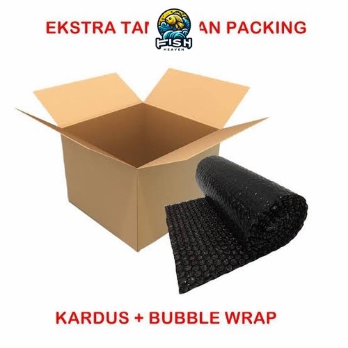 

Extra Bubble Wrap Extra Bubble dan Kardus Untuk Keamanan Paket Fish Heaven