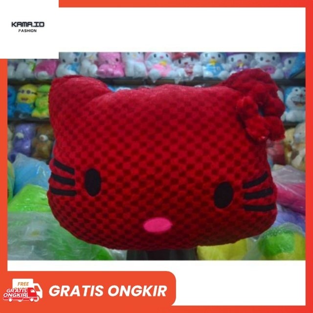 Bantal Lucu / Bantal Boneka Karakter Bulu Jumbo Besar