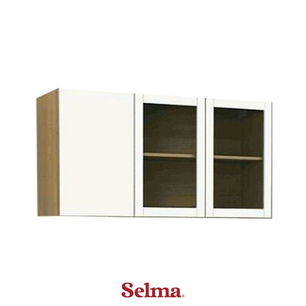 Selma Stevia Kabinet Dinding Dapur 120 - Cokelat Oak Wall Kitchen Cabinet Lemari Penyimpanan Tembok