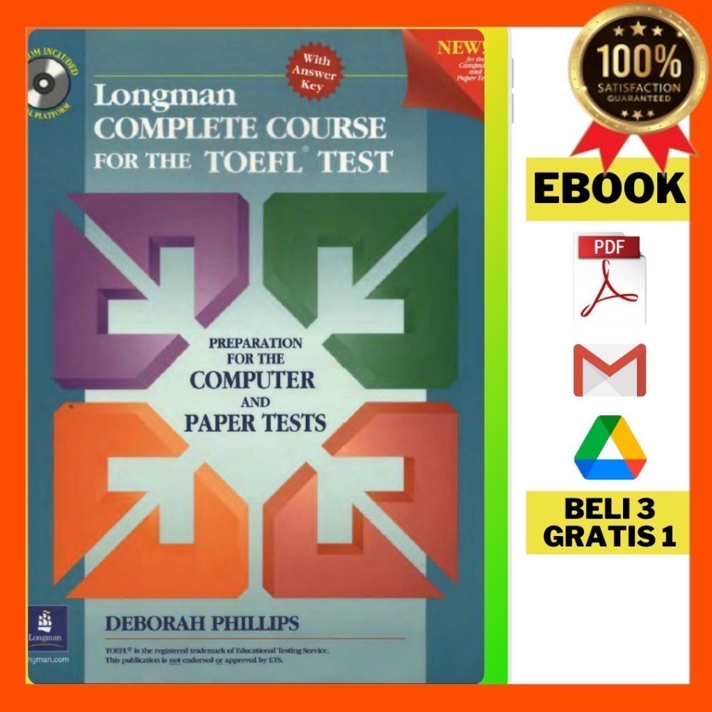 

[44] [E-B.O.O.K] LONGMAN Komplit latihan dan audio serta kunci jawaban (COMPUTER AND PAPER TESTS) Wedigital