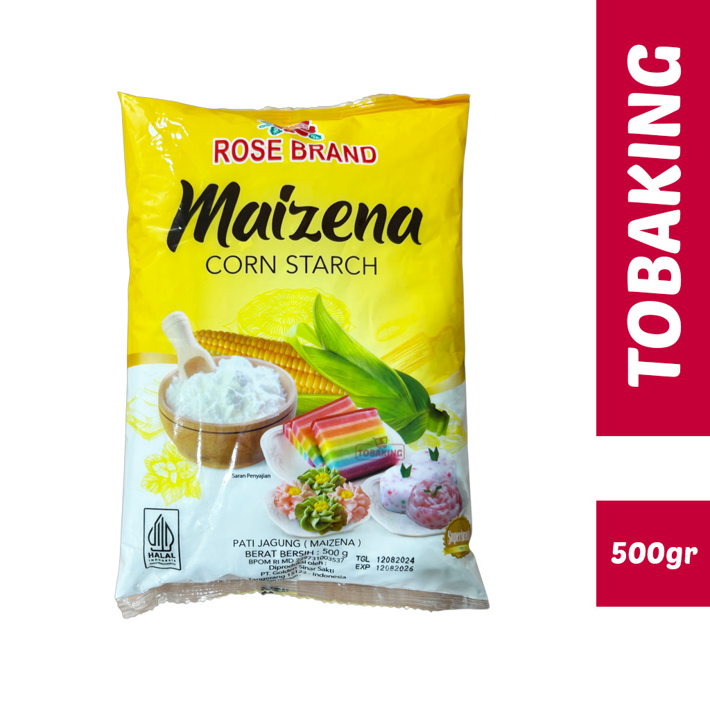 

Tepung Maizena / Corn Starch Rose Brand 500gr