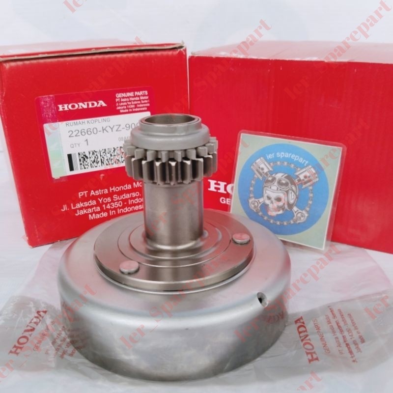 mangkok/lonceng ganda Supra x 125 helm in/Supra x 125 fi 2014/blade 125 fi (KYZ)