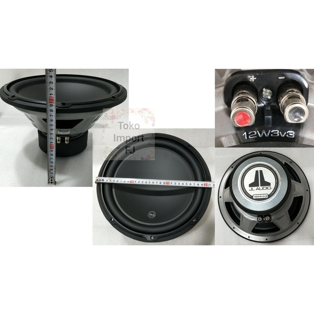 JL audio W3V3 quality 12 inch - JL AUDIO 12inch W3V3-2 Subwoofer Mobil