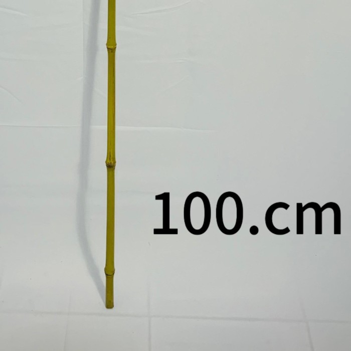 Batang Bambu Artificial 2M Bambu Partisi Bambu Hias Cendani Kuning - 1 Meter