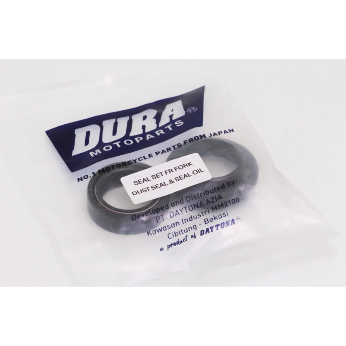 Dura Seal Set FR Fork (Seal Shock Depan) Beat, Genio, Supra, Scoopy, Product by Daytona, Product by 