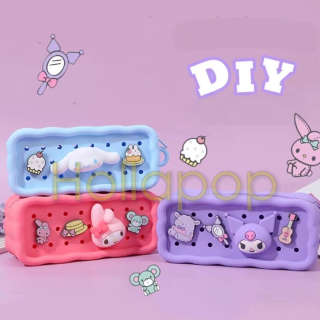 

HOP Tempat Pensil Silicone Silikon Kuromi My Melody Cinnamoroll