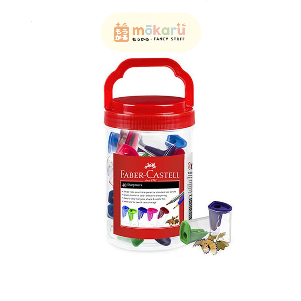 

Faber Castell Sharpener 125 LV Serutan Rautan Berkualitas