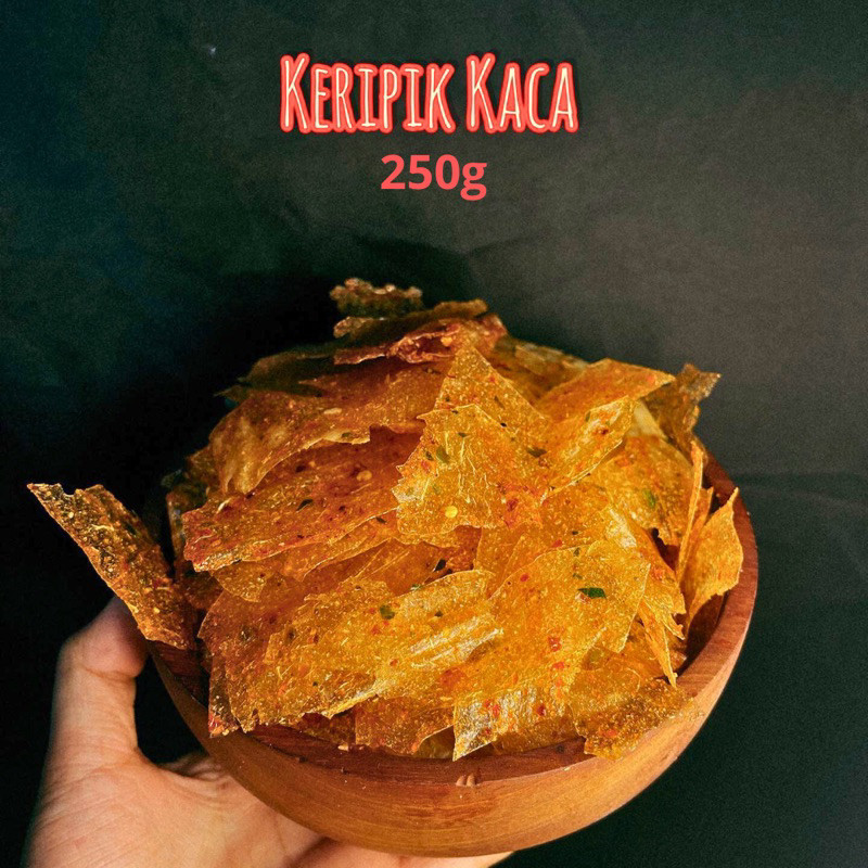 

keripik kaca pedas daun jeruk 250g READY