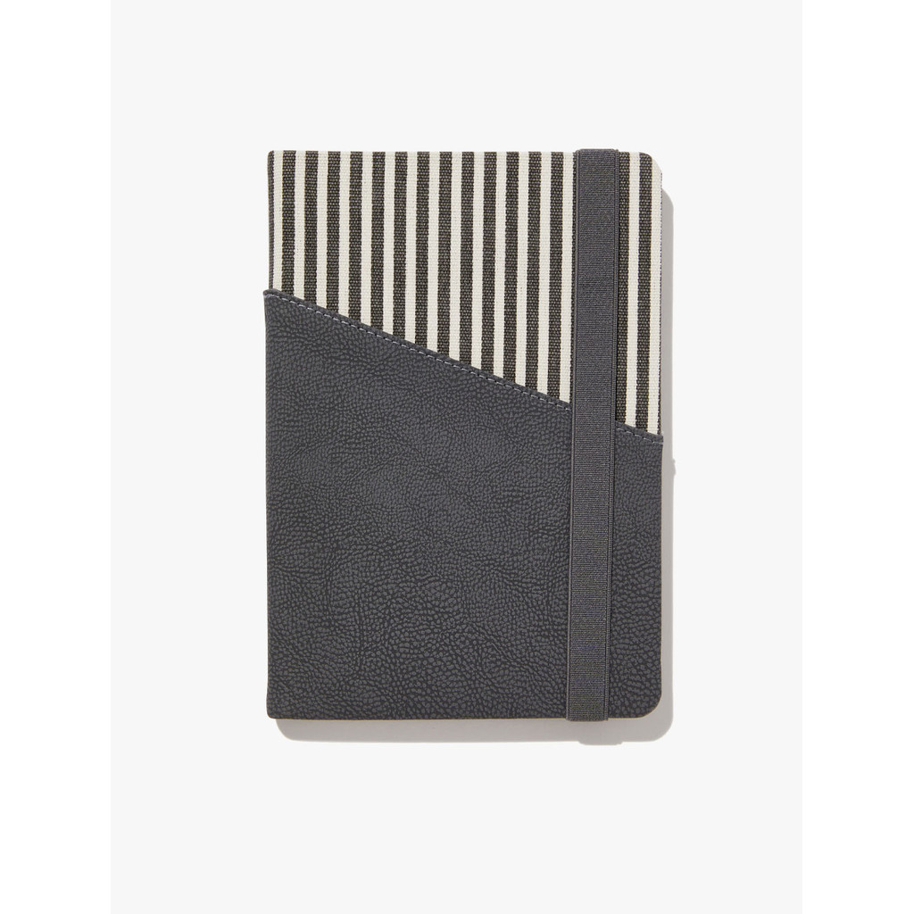 

Typo - Buku & Alat Tulis - A5 Grid Arlow Journal - Grey Stripe