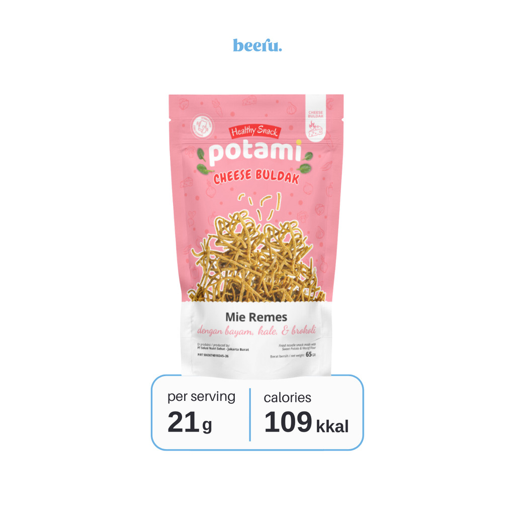 

Potami Mie Remes Cheese Buldak 65gr