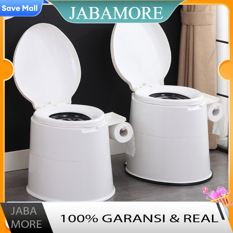 JABAMORE Mobile Toilet Closet Jongkok Kursi T