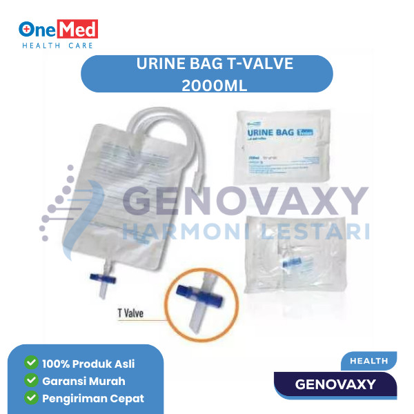 Onemed urine bag 2 Liter T valve