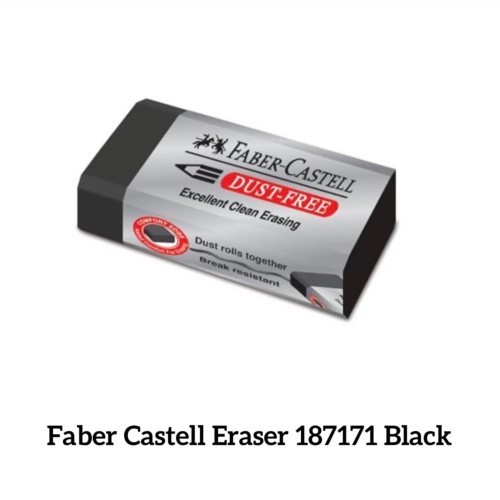 

Penghapus Pensil Dust Free Hitam Faber Castell 187171